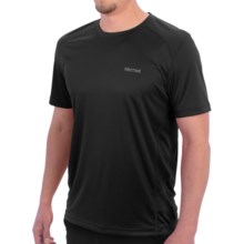 43%OFF メンズランニングやフィットネスシャツ マーモットWindridgeシャツ - （男性用）UPF 50、ショートスリーブ Marmot Windridge Shirt - UPF 50 Short Sleeve (For Men)画像
